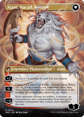 Ajani, Nacatl Pariah // Ajani, Nacatl Avenger (Borderless) [Modern Horizons 3] | Nerdhalla Games