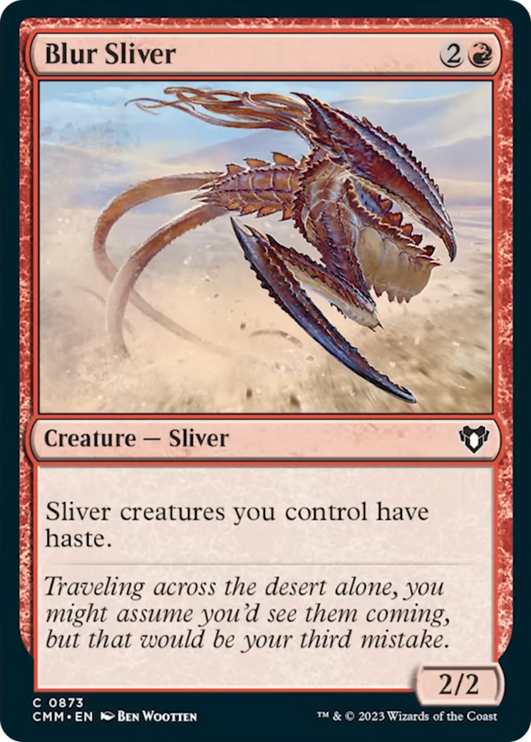 Blur Sliver [Commander Masters] | Nerdhalla Games