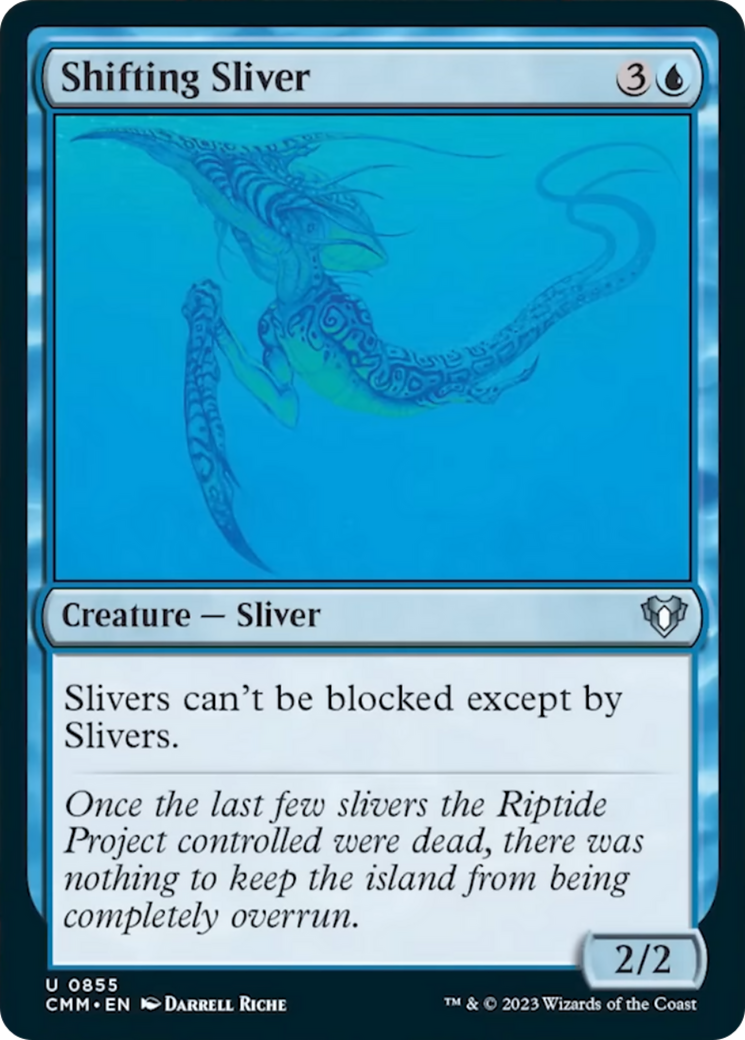 Shifting Sliver [Commander Masters] | Nerdhalla Games