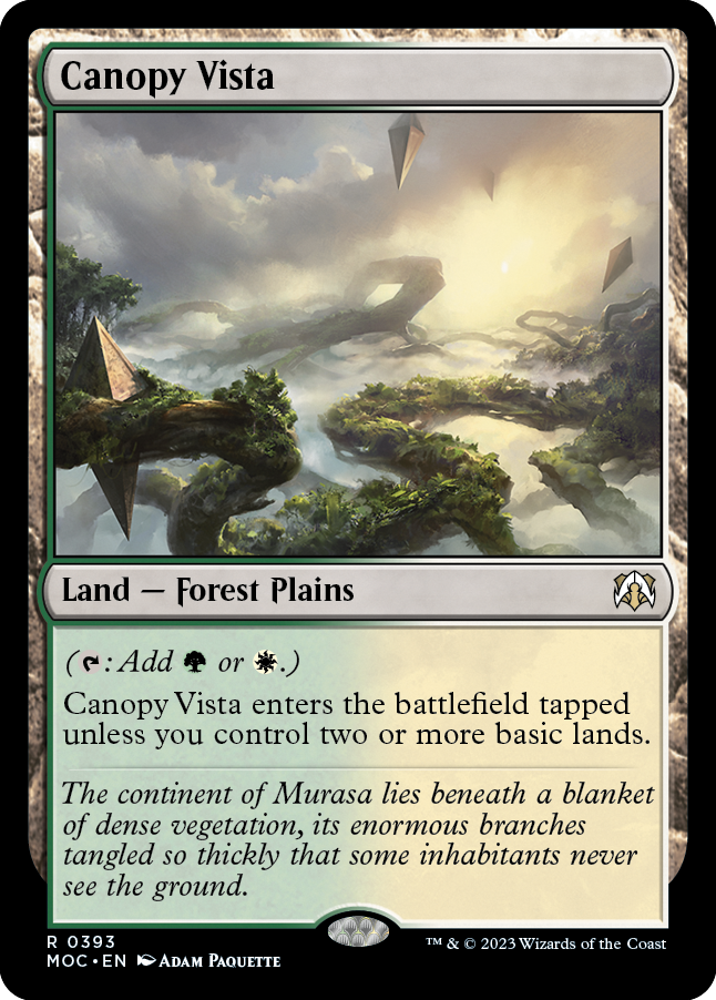 Canopy Vista [March of the Machine Commander] | Nerdhalla Games