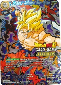 Uneasy Alliance Son Goku (DB1-096) [Judge Promotion Cards] | Nerdhalla Games