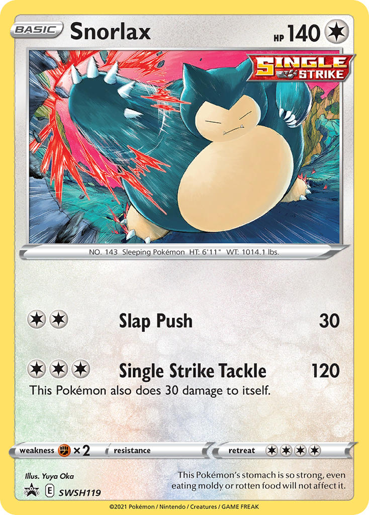 Snorlax (SWSH119) [Sword & Shield: Black Star Promos] | Nerdhalla Games