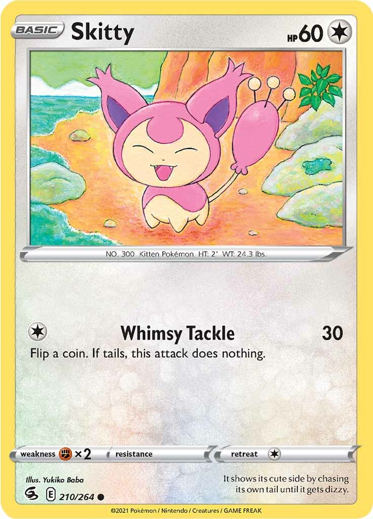 Skitty (210/264) [Sword & Shield: Fusion Strike] | Nerdhalla Games