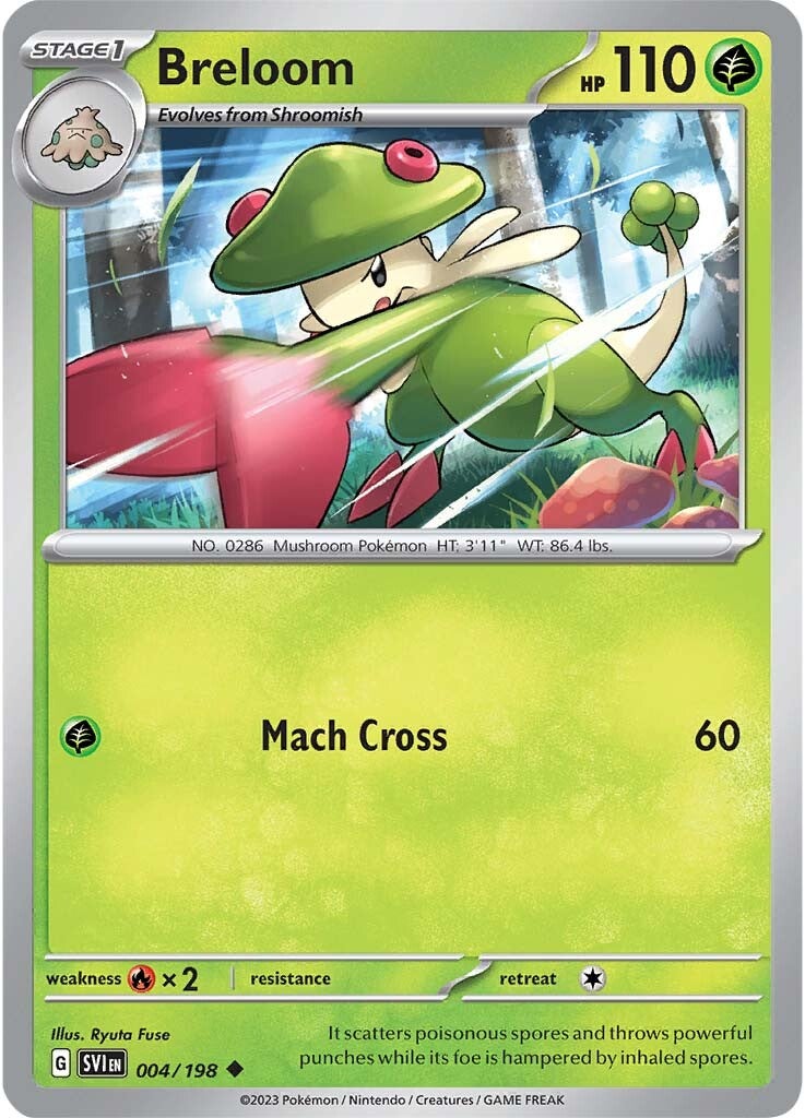 Breloom (004/198) [Scarlet & Violet: Base Set] | Nerdhalla Games