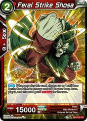 Feral Strike Shosa (Divine Multiverse Draft Tournament) (DB2-016) [Tournament Promotion Cards] | Nerdhalla Games