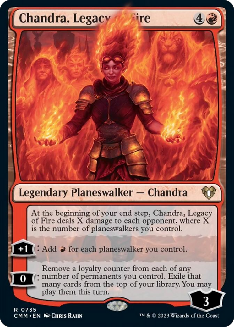 Chandra, Legacy of Fire [Commander Masters] | Nerdhalla Games