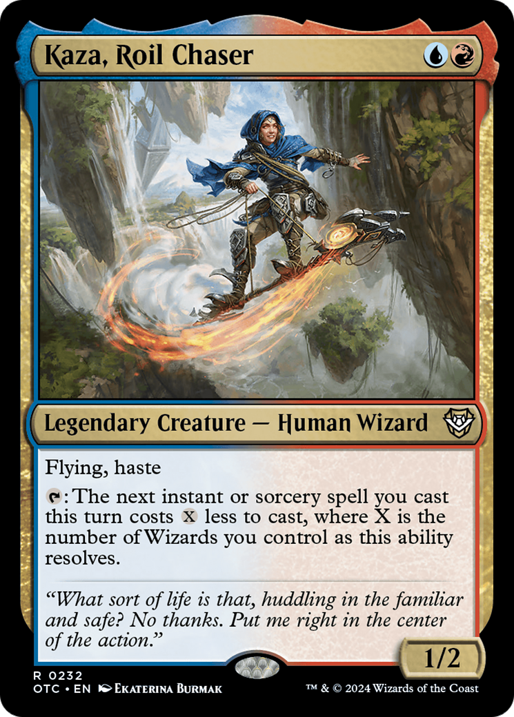 Kaza, Roil Chaser [Outlaws of Thunder Junction Commander] | Nerdhalla Games