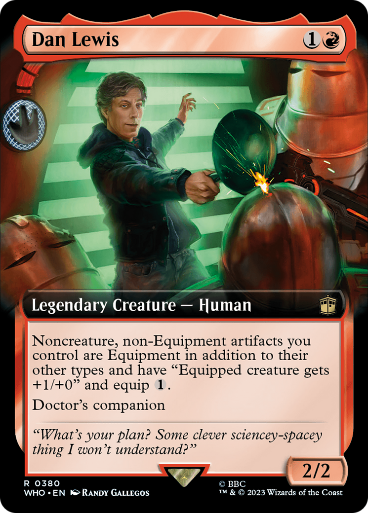 Dan Lewis (Extended Art) [Doctor Who] | Nerdhalla Games