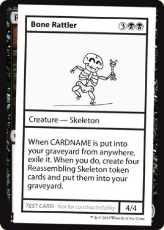 Bone Rattler (2021 Edition) [Mystery Booster Playtest Cards] | Nerdhalla Games