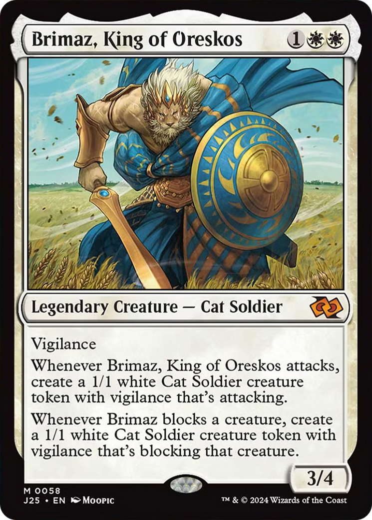 Brimaz, King of Oreskos (Anime) [Foundations Jumpstart] | Nerdhalla Games