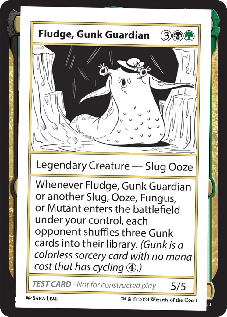 Fludge, Gunk Guardian [Mystery Booster 2 Playtest Cards] | Nerdhalla Games