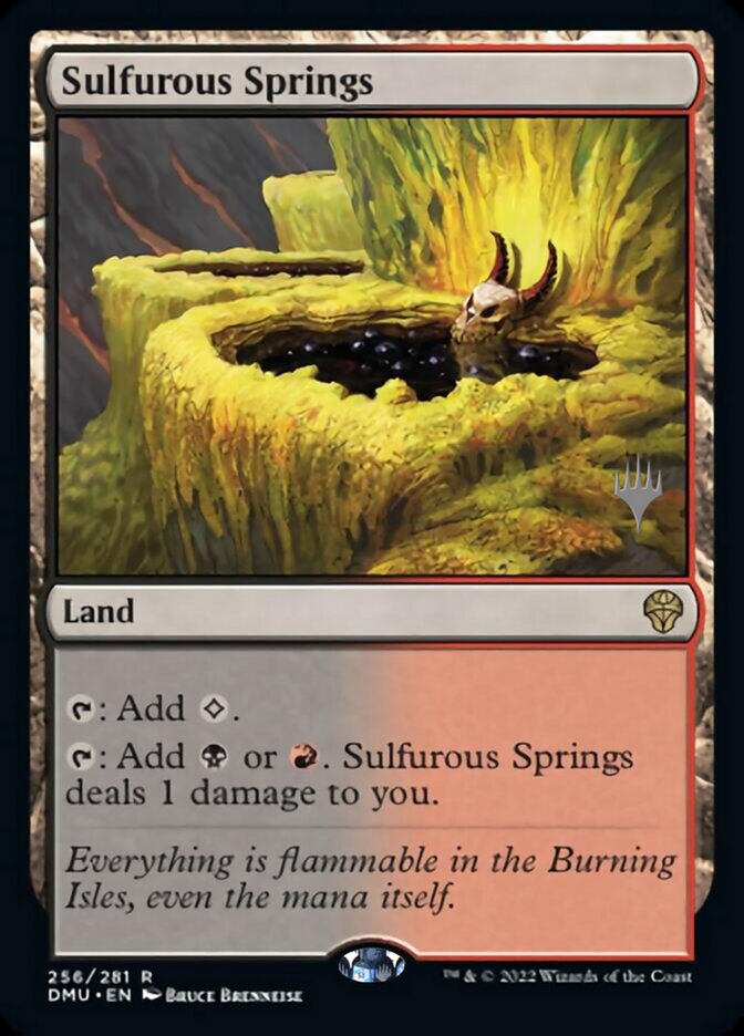 Sulfurous Springs (Promo Pack) [Dominaria United Promos] | Nerdhalla Games