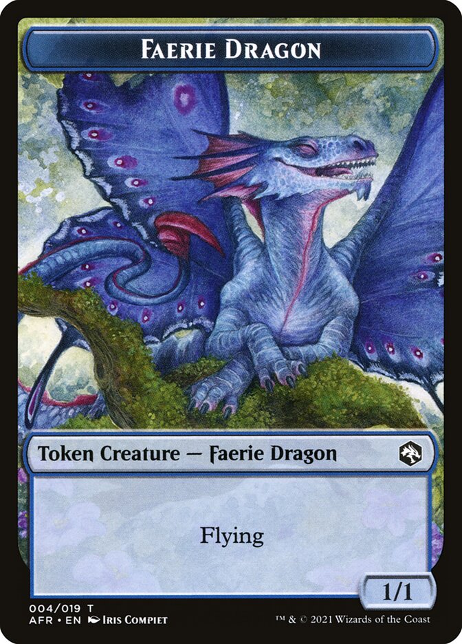 Faerie Dragon Token [Dungeons & Dragons: Adventures in the Forgotten Realms Tokens] | Nerdhalla Games