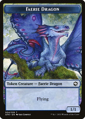 Wolf // Faerie Dragon Double-Sided Token [Dungeons & Dragons: Adventures in the Forgotten Realms Tokens] | Nerdhalla Games