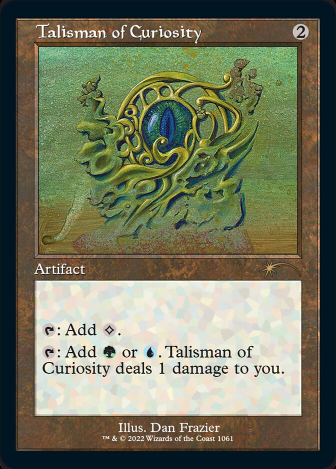 Talisman of Curiosity (Foil Etched) [Secret Lair Drop Series] | Nerdhalla Games