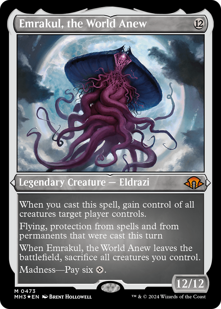 Emrakul, the World Anew (Foil Etched) [Modern Horizons 3] | Nerdhalla Games