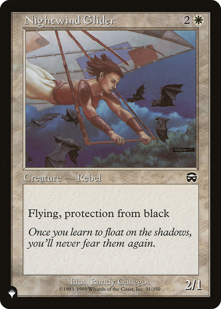 Nightwind Glider [The List Reprints] | Nerdhalla Games