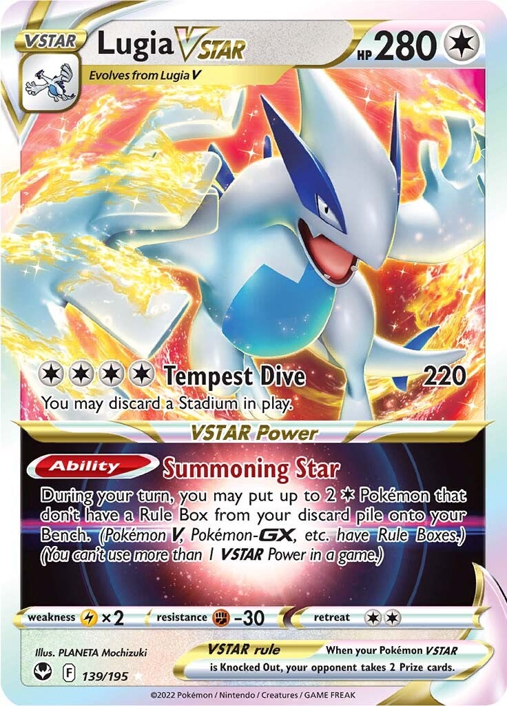 Lugia VSTAR (139/195) [Sword & Shield: Silver Tempest] | Nerdhalla Games