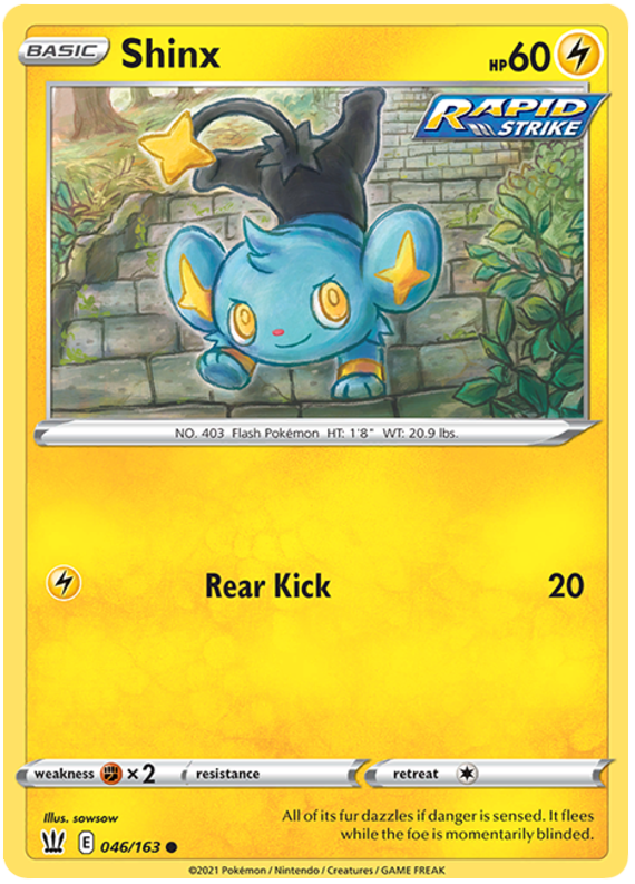 Shinx (046/163) [Sword & Shield: Battle Styles] | Nerdhalla Games