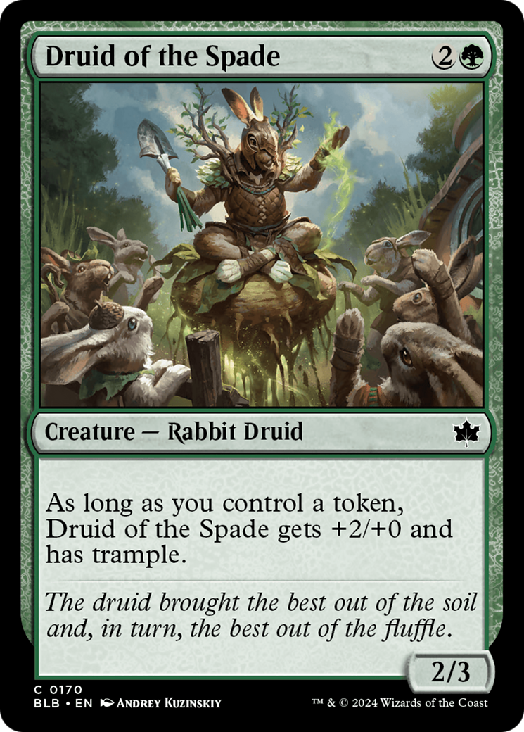 Druid of the Spade [Bloomburrow] | Nerdhalla Games