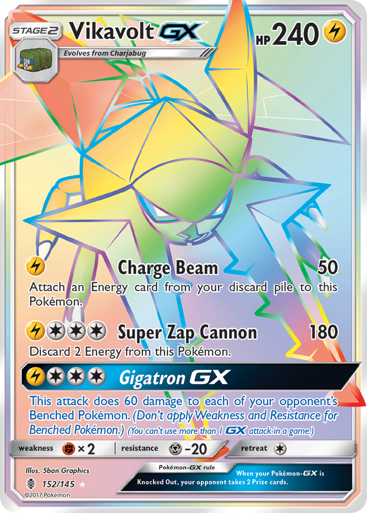 Vikavolt GX (152/145) [Sun & Moon: Guardians Rising] | Nerdhalla Games