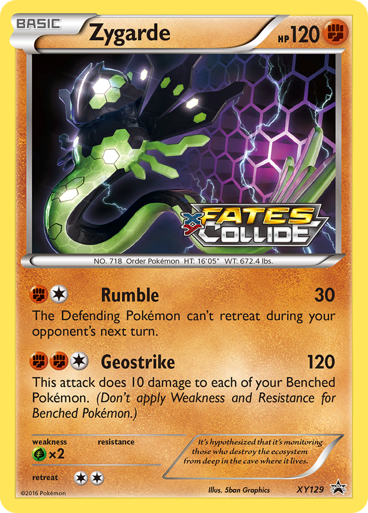 Zygarde (XY129) [XY: Black Star Promos] | Nerdhalla Games