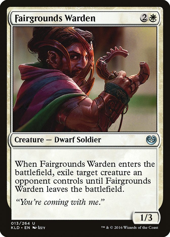 Fairgrounds Warden [Kaladesh] | Nerdhalla Games