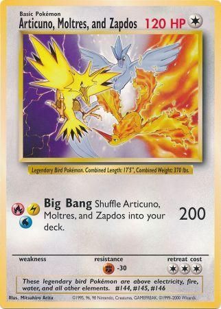 Articuno, Moltres, and Zapdos (Jumbo Card) [Miscellaneous Cards] | Nerdhalla Games