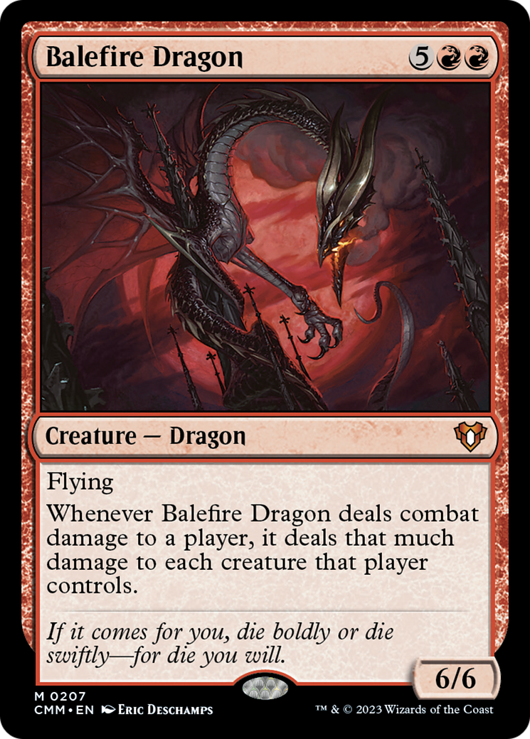 Balefire Dragon [Commander Masters] | Nerdhalla Games