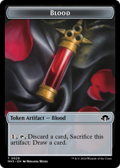 Blood // Energy Reserve Double-Sided Token [Modern Horizons 3 Tokens] | Nerdhalla Games