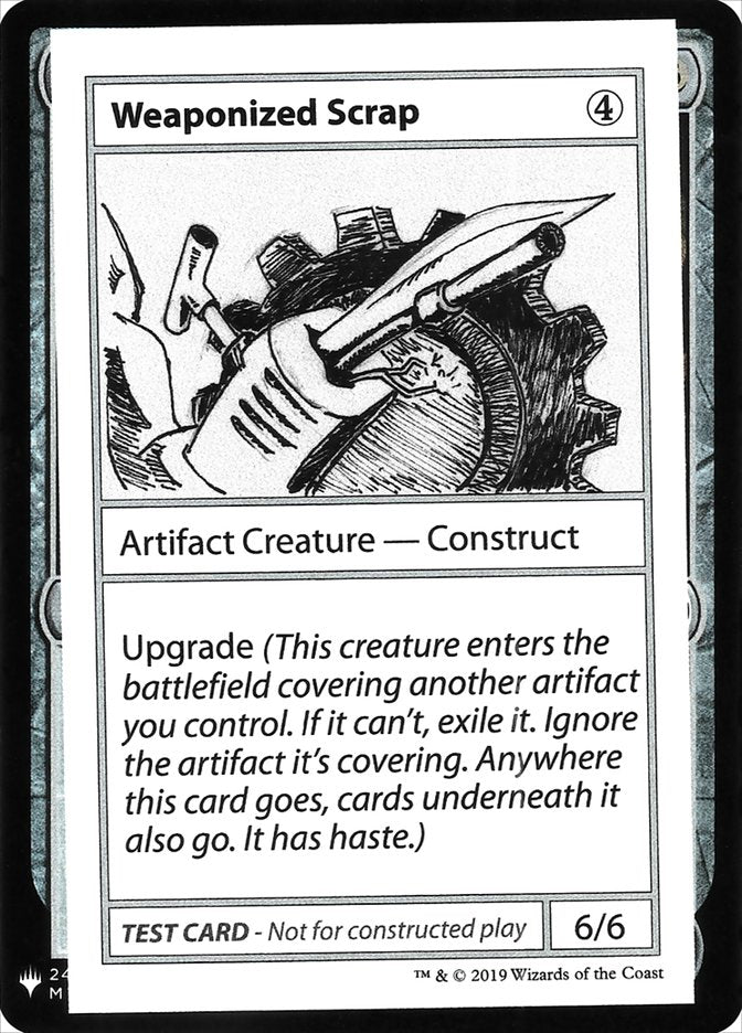 Weaponized Scrap [Mystery Booster Playtest Cards] | Nerdhalla Games