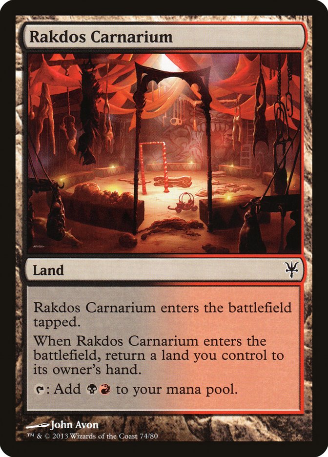 Rakdos Carnarium [Duel Decks: Sorin vs. Tibalt] | Nerdhalla Games