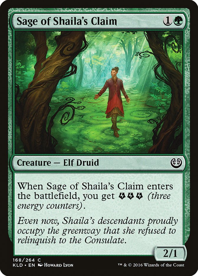 Sage of Shaila's Claim [Kaladesh] | Nerdhalla Games