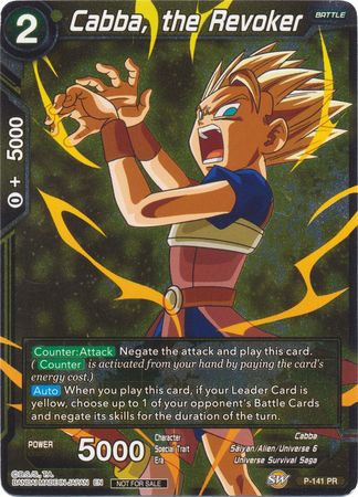 Cabba, the Revoker (P-141) [Promotion Cards] | Nerdhalla Games