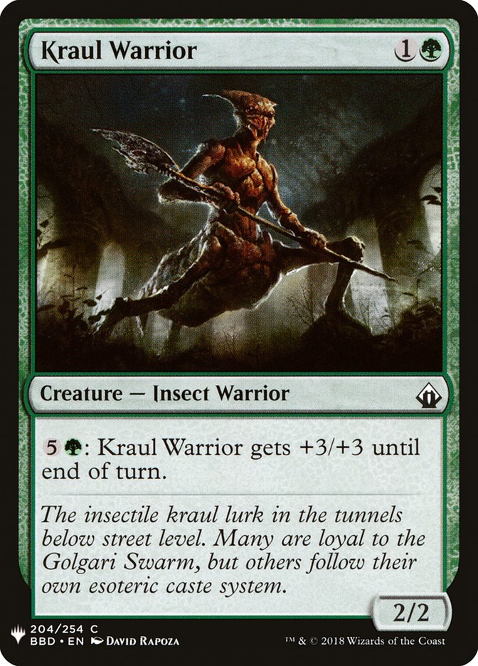 Kraul Warrior [Mystery Booster] | Nerdhalla Games