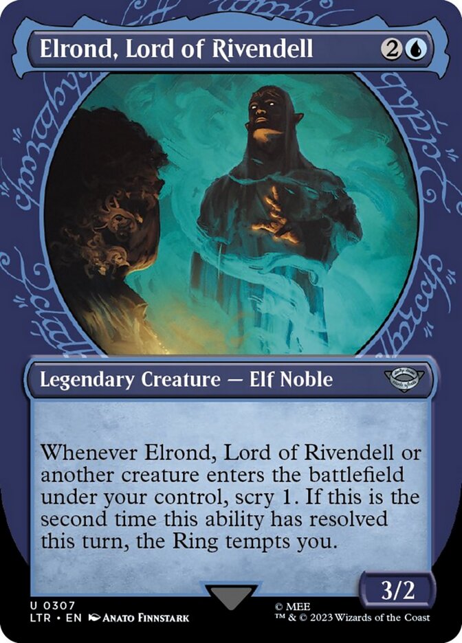 Elrond, Lord of Rivendell (Showcase Ring Frame) [The Lord of the Rings: Tales of Middle-Earth] | Nerdhalla Games