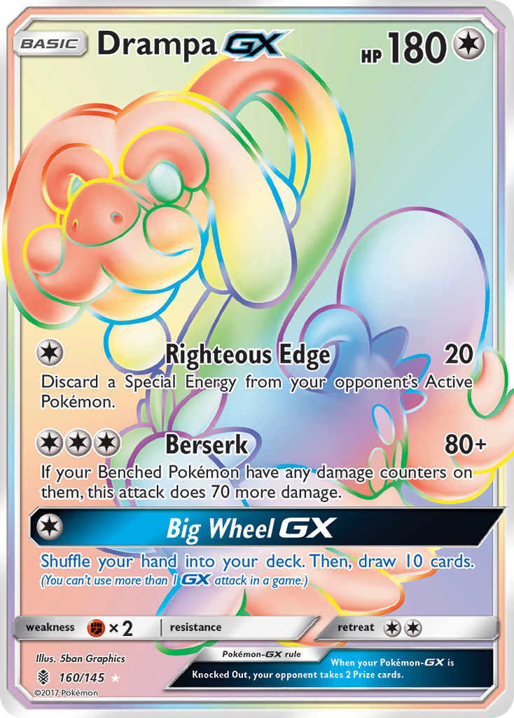 Drampa GX (160/145) [Sun & Moon: Guardians Rising] | Nerdhalla Games