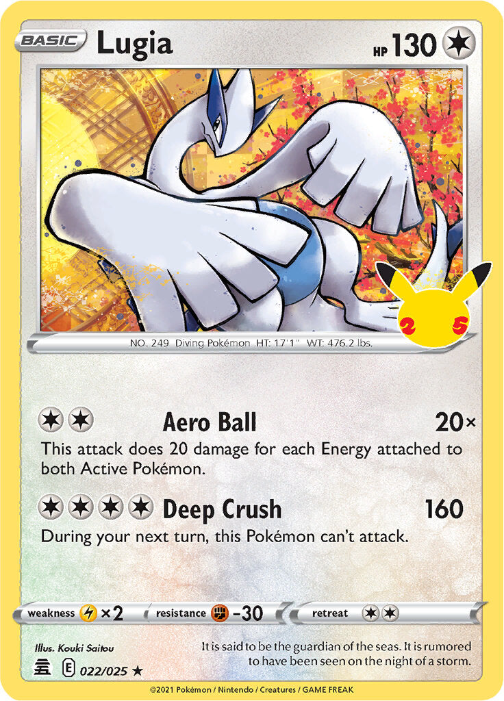 Lugia (022/025) [Celebrations: 25th Anniversary] | Nerdhalla Games