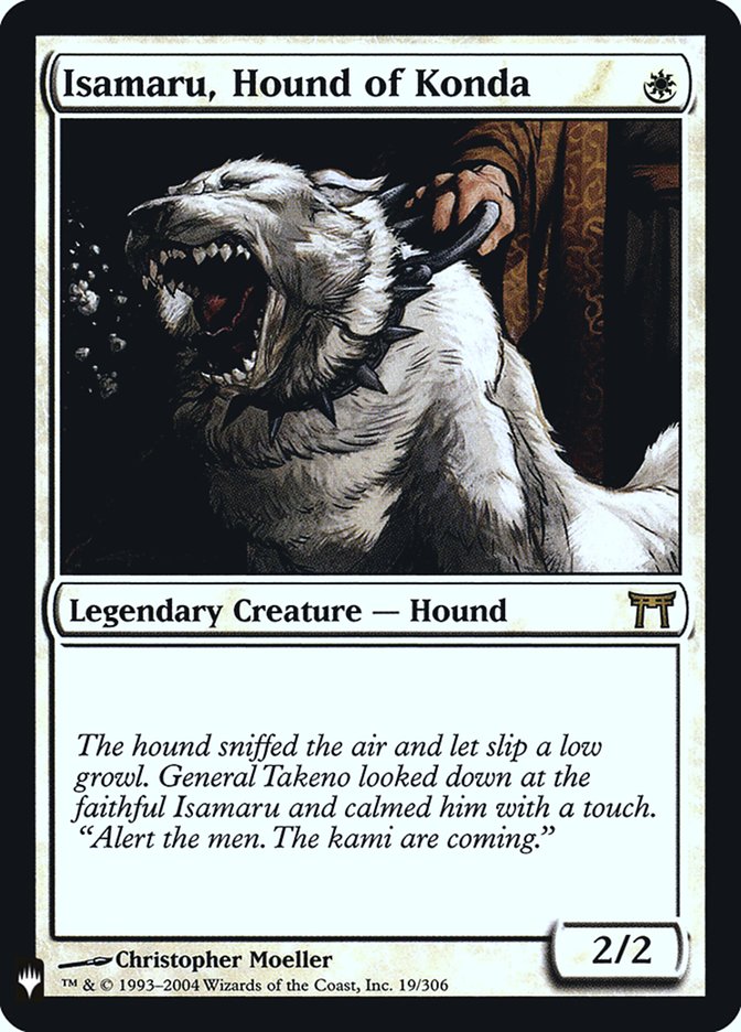 Isamaru, Hound of Konda [Mystery Booster] | Nerdhalla Games