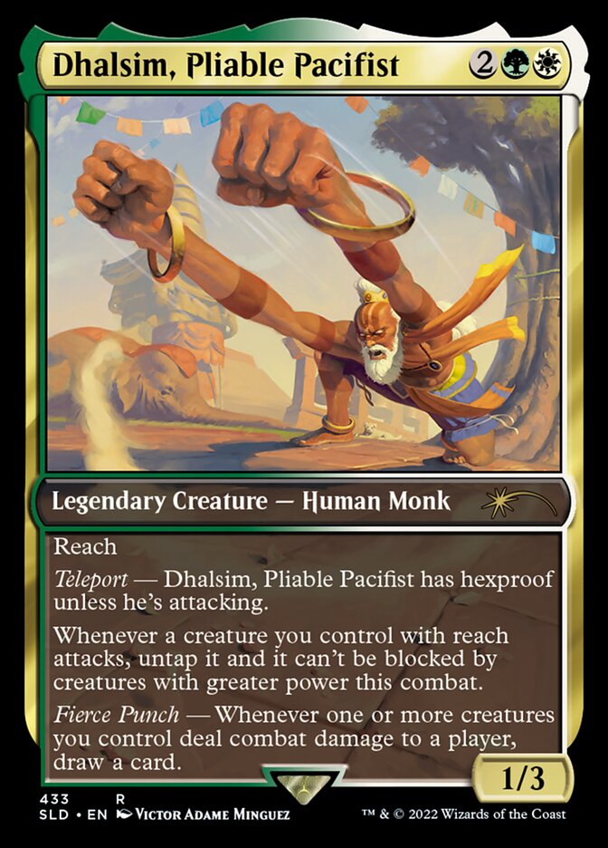 Dhalsim, Pliable Pacifist [Secret Lair Drop Series] | Nerdhalla Games