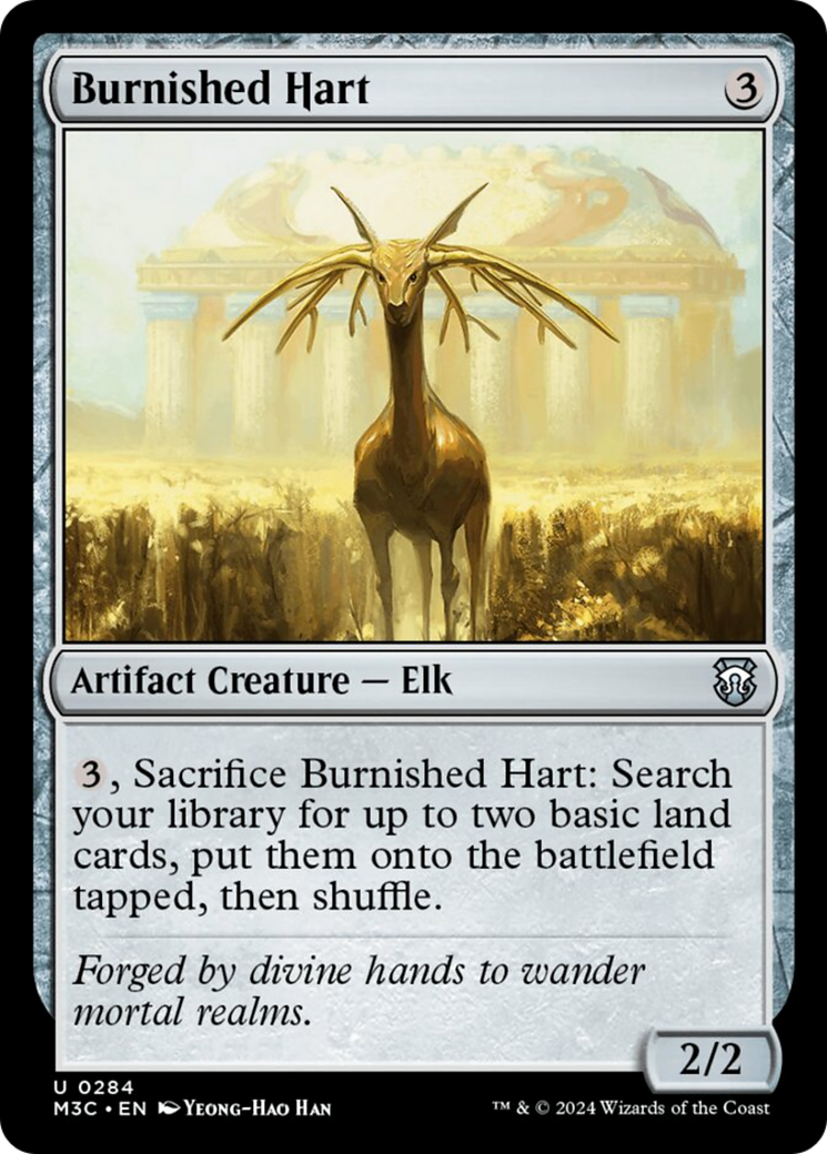 Burnished Hart (Ripple Foil) [Modern Horizons 3 Commander] | Nerdhalla Games