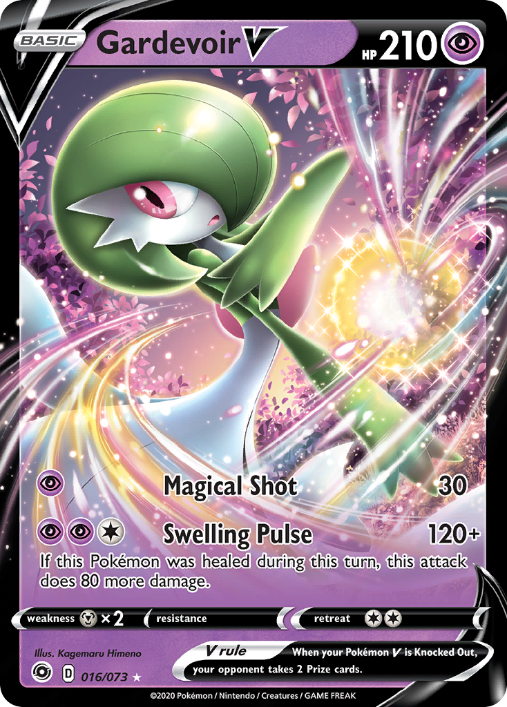 Gardevoir V (016/073) [Sword & Shield: Champion's Path] | Nerdhalla Games