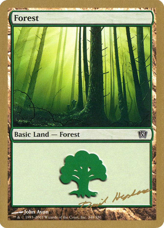 Forest (dh348) (Dave Humpherys) [World Championship Decks 2003] | Nerdhalla Games