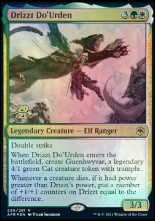 Drizzt Do'Urden [Dungeons & Dragons: Adventures in the Forgotten Realms Prerelease Promos] | Nerdhalla Games