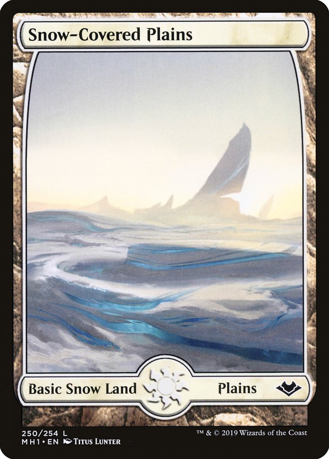 Snow-Covered Plains [Modern Horizons] | Nerdhalla Games