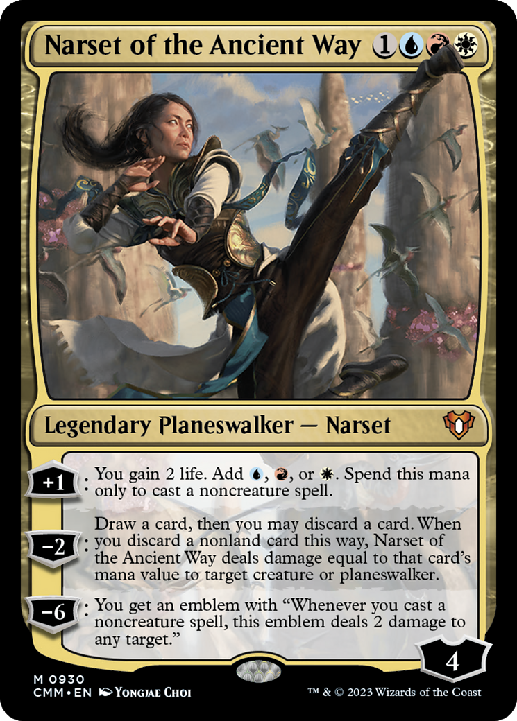 Narset of the Ancient Way [Commander Masters] | Nerdhalla Games