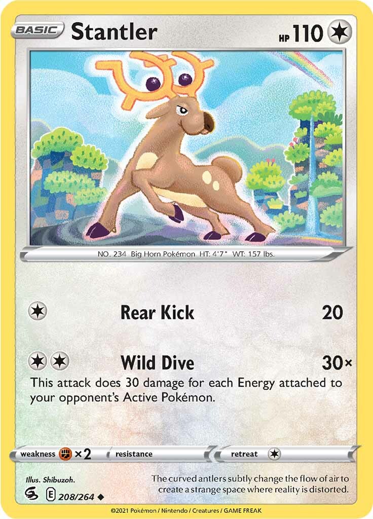 Stantler (208/264) [Sword & Shield: Fusion Strike] | Nerdhalla Games