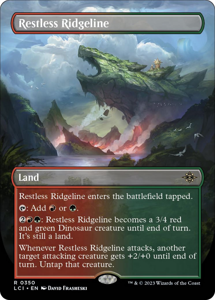 Restless Ridgeline (Borderless) [The Lost Caverns of Ixalan] | Nerdhalla Games