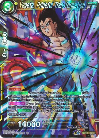 Vegeta, Prideful Transformation (BT10-105) [Rise of the Unison Warrior 2nd Edition] | Nerdhalla Games