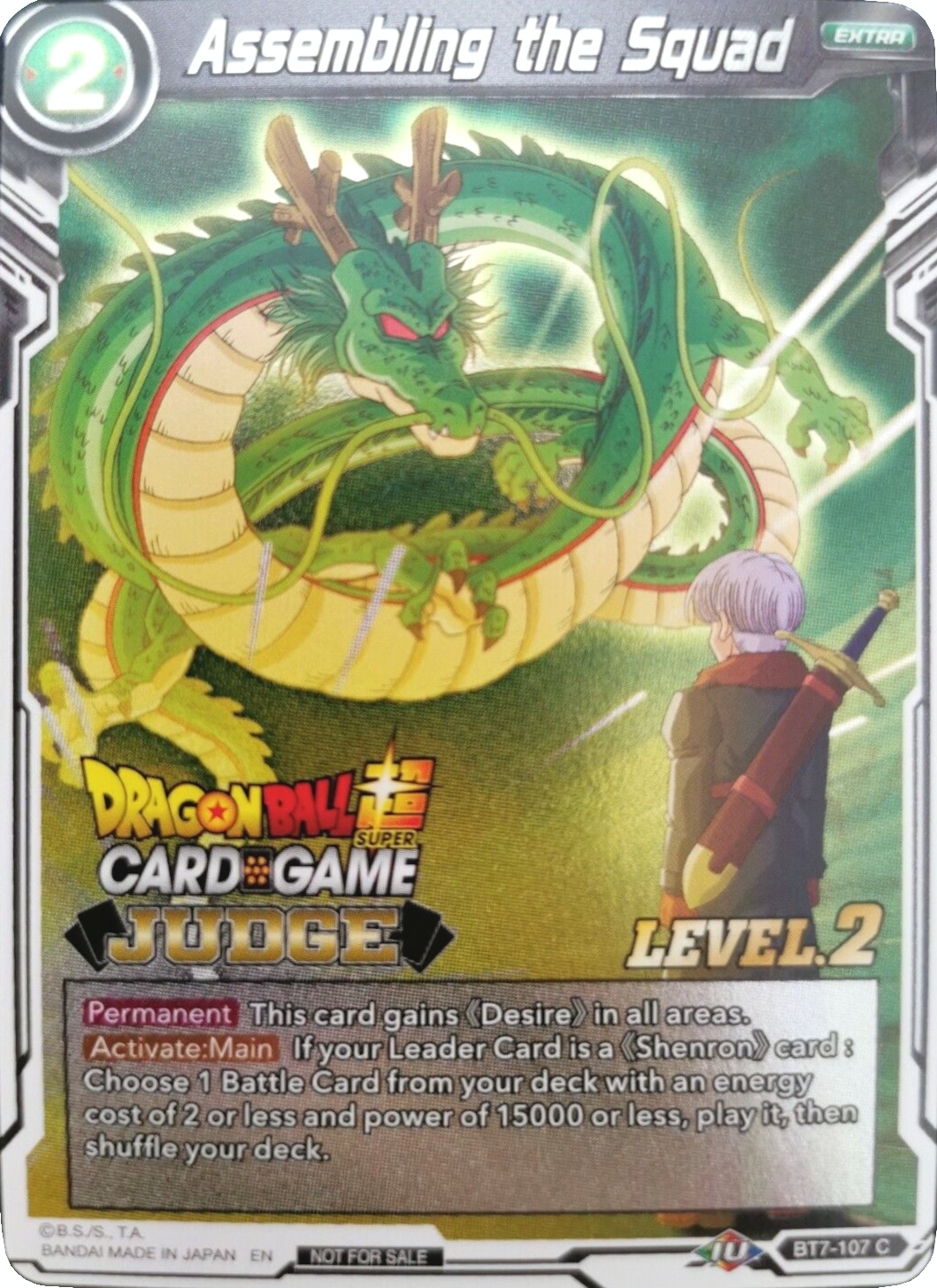 Assembling the Squad (Level 2) (BT7-107) [Judge Promotion Cards] | Nerdhalla Games